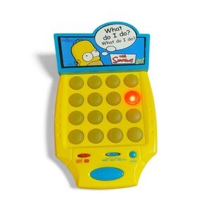 The Simpsons Sez Sound Matching Electronic Handheld Game 2003 Hasbro Collectible